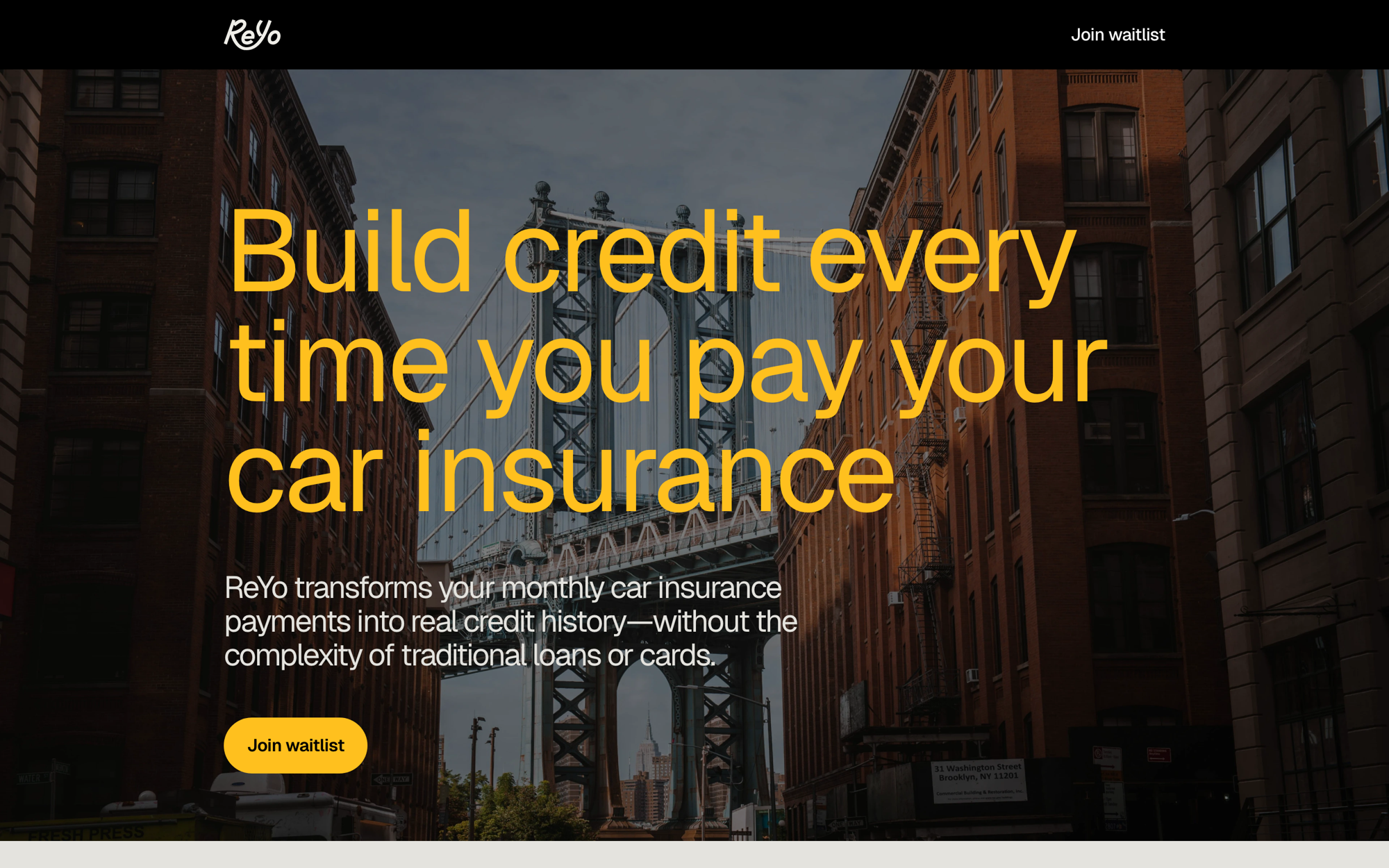 getreyo.com: build credit every time you pay your car insurance